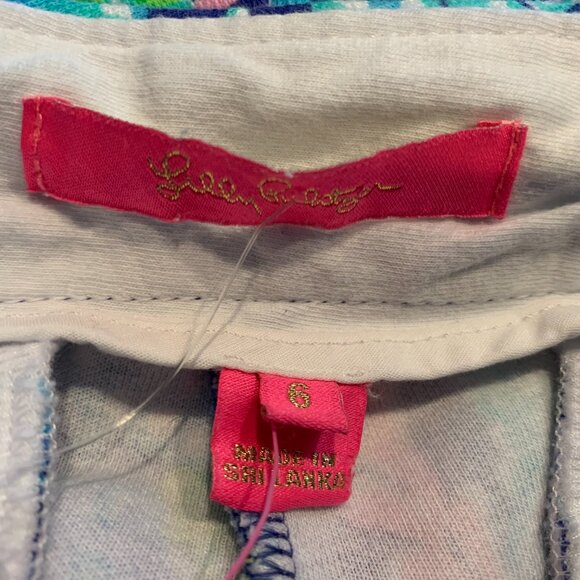 Lilly Pulitzer Buttercup Knit Shorts size 6 NWT - Picture 9 of 10
